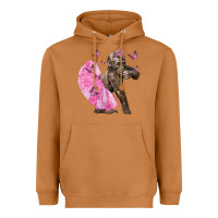 Meerkat Baby Gorilla With Tutu Heavyweight Hoodie - LillyAllenDesigns
