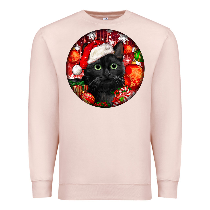 Christmas Bombay Cat Premium Sweatshirt by LillyAllenDesigns | Teevron