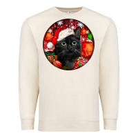 Sandshell christmas bombay cat Premium Sweatshirt - LillyAllenDesigns