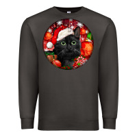 Smoke christmas bombay cat Premium Sweatshirt - LillyAllenDesigns