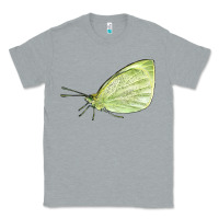 Heather Grey Cabbage White Butterfly Classic Tee - LillyAllenDesigns