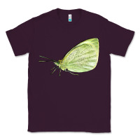 Plum Cabbage White Butterfly Classic Tee - LillyAllenDesigns