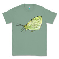 Sage Cabbage White Butterfly Classic Tee - LillyAllenDesigns
