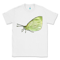 White Cabbage White Butterfly Classic Tee - LillyAllenDesigns