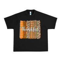 Black Thankful Brushstrokes Urban Heavy Tee - texasbilliewilder