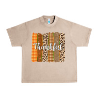 French Oak Thankful Brushstrokes Urban Heavy Tee - texasbilliewilder