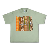 Oil Green Thankful Brushstrokes Urban Heavy Tee - texasbilliewilder