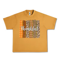 Peanut Butter Thankful Brushstrokes Urban Heavy Tee - texasbilliewilder