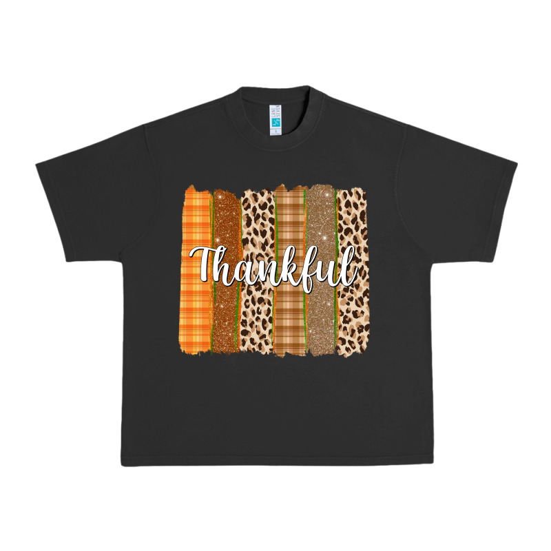 Thankful Brushstrokes Urban Heavy Tee by texasbilliewilder | Teevron