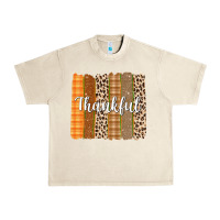 Sandshell Thankful Brushstrokes Urban Heavy Tee - texasbilliewilder