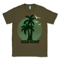 Army Green Gold Coast Classic Tee - Bettercallsaul