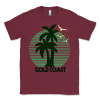 Burgundy Gold Coast Classic Tee - Bettercallsaul