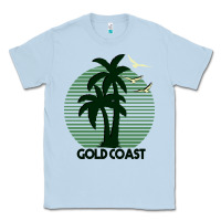 Dusty Blue Gold Coast Classic Tee - Bettercallsaul