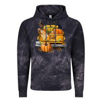 Cloud Black Fall Truck Vintage Hoodie - texasbilliewilder
