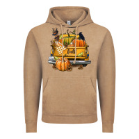 Vintage Coffee Fall Truck Vintage Hoodie - texasbilliewilder