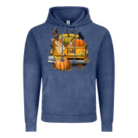 Vintage Denim Fall Truck Vintage Hoodie - texasbilliewilder
