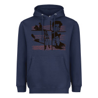 Navy the wild wild west colour Heavyweight Hoodie - tuanDangUi