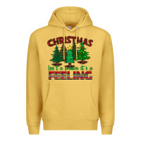 Antique Gold christmas isn't a season it's a feeling Premium Hoodie - BundleAndBundleShop