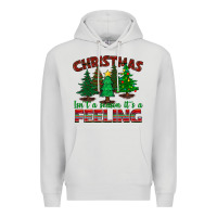 Dove Grey christmas isn't a season it's a feeling Premium Hoodie - BundleAndBundleShop