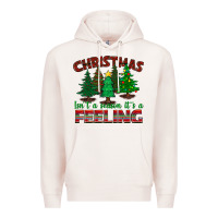 Pale Pink christmas isn't a season it's a feeling Premium Hoodie - BundleAndBundleShop