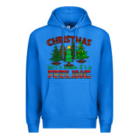 True Royal christmas isn't a season it's a feeling Premium Hoodie - BundleAndBundleShop