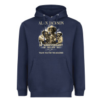 Navy Alan Art Jackson Limited Design Gift For Fans Heavyweight Hoodie - tuanDangUi