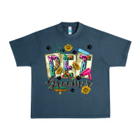 Midnight Navy Western Pet Groomer Urban Heavy Tee - texasbilliewilder