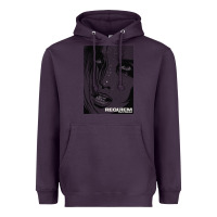 Plum requiem for a dream black transparent Heavyweight Hoodie - tuanDangUi