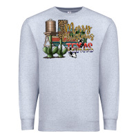 Heather Grey merry christmas texas Premium Sweatshirt - SublimationCraftShop