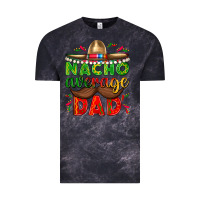 Cloud Black Nacho Average Dad with Mustache Vintage Tee - texasbilliewilder