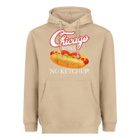 Mushroom chicago hot dog summer style 4th of july no ketchu Heavyweight Hoodie - tuanDangUi