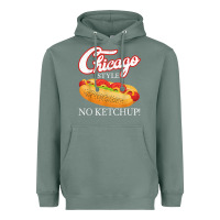 Sage chicago hot dog summer style 4th of july no ketchu Heavyweight Hoodie - tuanDangUi