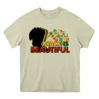 Mossy black is beautiful Heavy Core Tee - NancyCooperArtShop