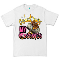White counting my blessings afro hands Premium Tee - RanaPortraitStore