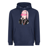 Navy uwu Heavyweight Hoodie - tuanDangUi