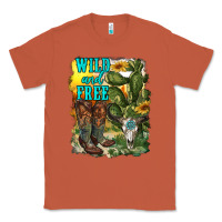 Copper wild and free cowgirl boots Classic Tee - RanaPortraitStore