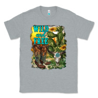 Wild And Free Cowgirl Boots Classic Tee | Teevron