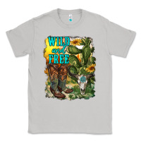 Moon Dust wild and free cowgirl boots Classic Tee - RanaPortraitStore