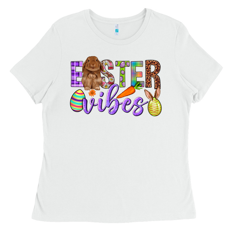 Easter Vibes Ladies Tee by BundleAndBundleShop | Teevron