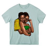 Arona black couple Heavy Core Tee - NancyCooperArtShop
