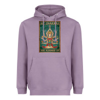 Lavender my chakras are aligned af vintage yoga meditation Heavyweight Hoodie - tuanDangUi