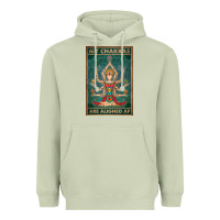 Matcha my chakras are aligned af vintage yoga meditation Heavyweight Hoodie - tuanDangUi