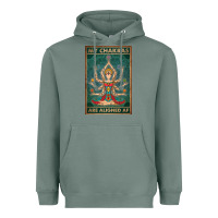 Sage my chakras are aligned af vintage yoga meditation Heavyweight Hoodie - tuanDangUi