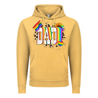 Vintage Mustard Dad Pride Vintage Hoodie - NancyCooperArtShop