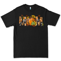 Black Western Mom With Pumpkins Premium Tee - BundleAndBundleShop