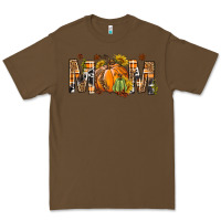 Cacao Western Mom With Pumpkins Premium Tee - BundleAndBundleShop