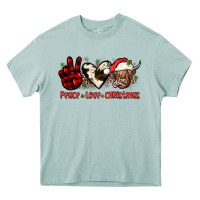 Arona peace love christmas Heavy Core Tee - JahusDesignShop