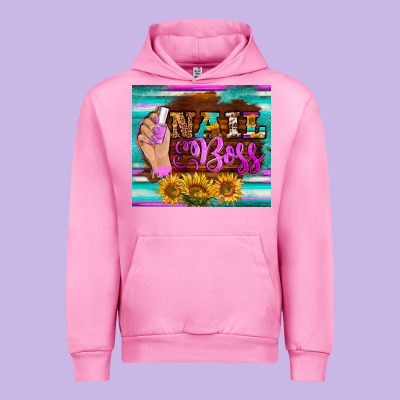 Nail Boss Tumbler Urban Hoodie Designed By Barkaloodesign