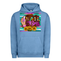 Pigment Pebble Blue nail boss tumbler Urban Hoodie - BarkalooDesign
