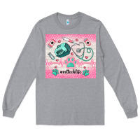 Heather Grey #vettechlife Long Sleeve Tee - TumblerDesignByShophia